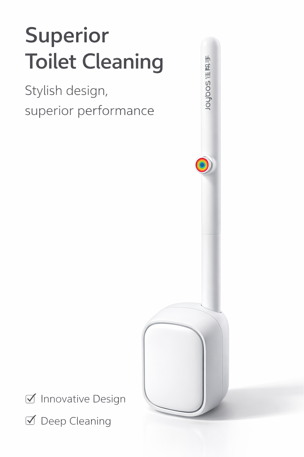 Disposable Wall-Mounted Toilet Brush – Hygienic Cleaning Made Easy