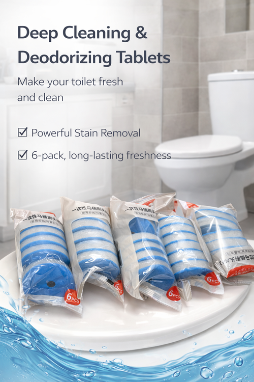 30 Disposable Toilet Brush Head Refills – Stock Up & Stay Hygienic