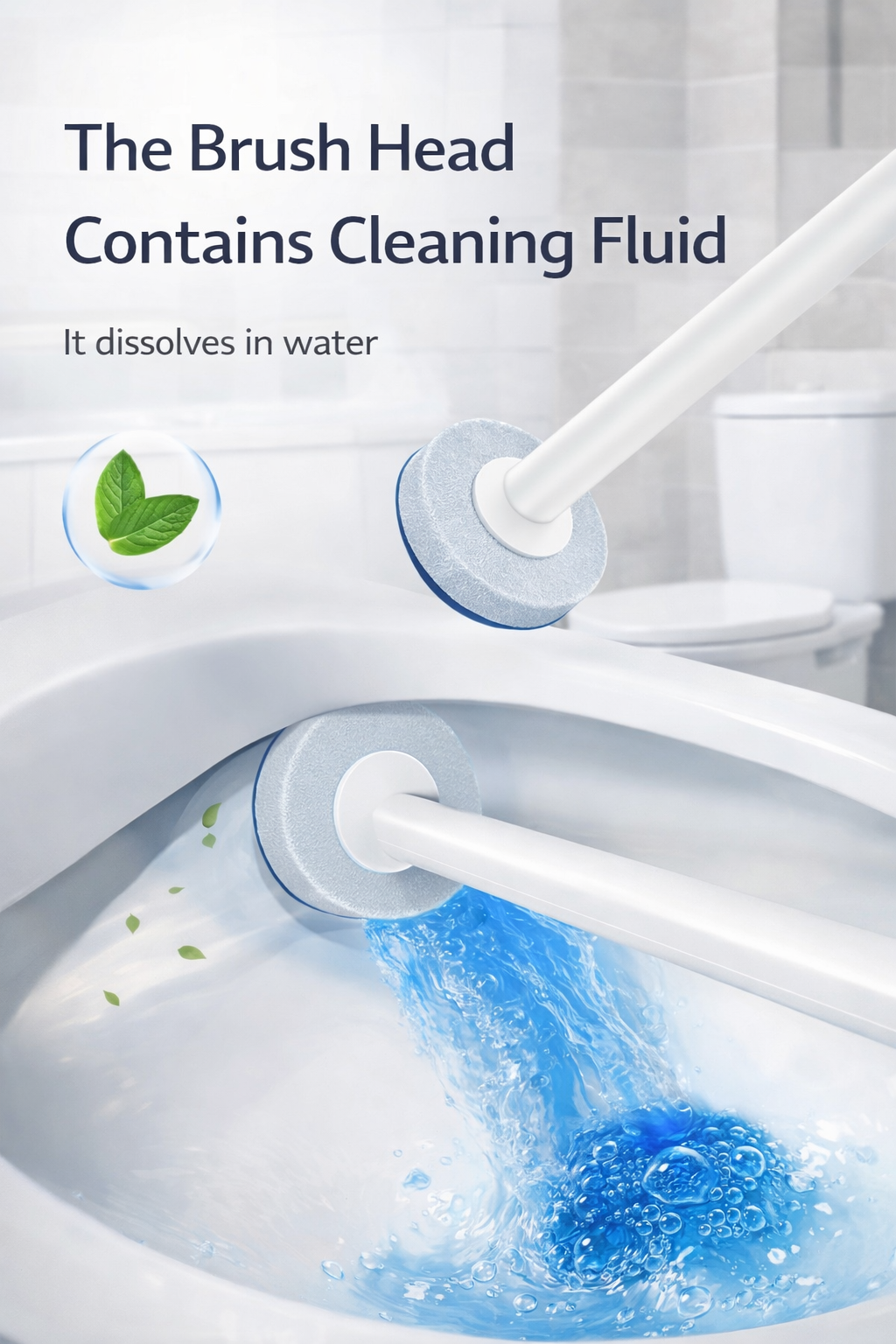 30 Disposable Toilet Brush Head Refills – Stock Up & Stay Hygienic