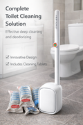 Disposable Wall-Mounted Toilet Brush – Hygienic Cleaning Made Easy